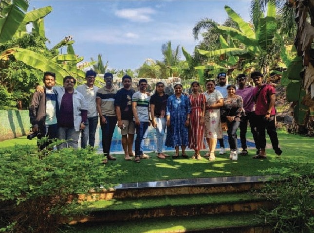 Infipre team engagement activity photo